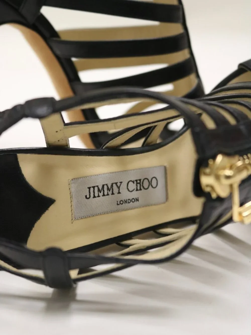 Jimmy Choo Black Size 39.5 Zip Front Pumps